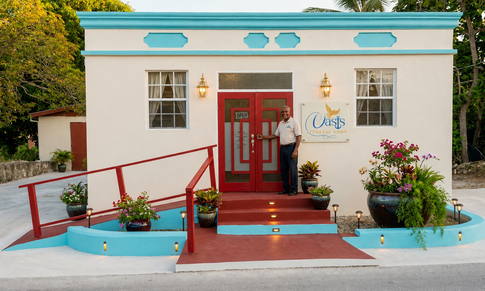 Oasis Funeral Home facility